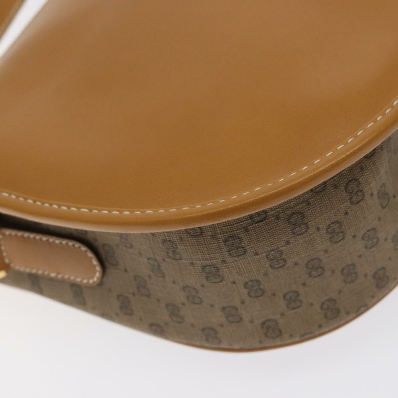 【日本直送】GUCCI 微型 GG 高級單肩包 PVC 米金色 007 58 0074 正品 SW968-16
