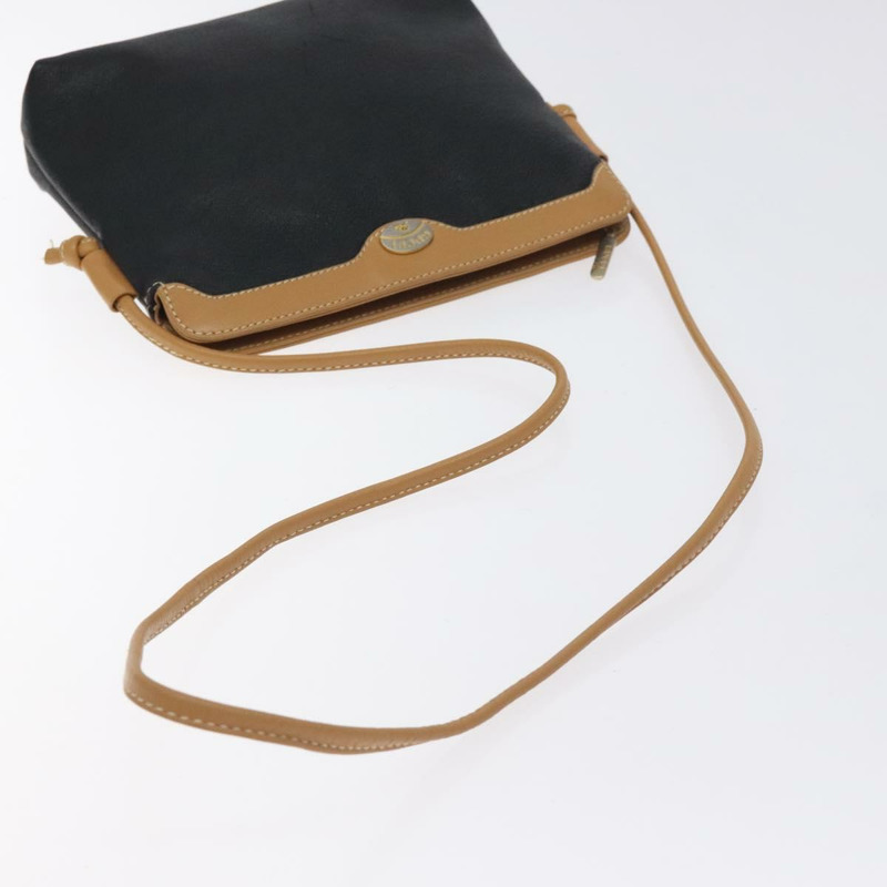 【日本直送】GUCCI 單肩包 皮革 黑色 正品 SW966-6