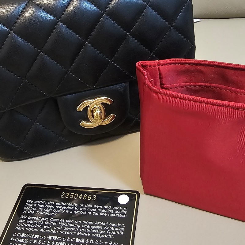 超甜❤️經典方胖 Chanel coco CF17 方胖黑金羊-20