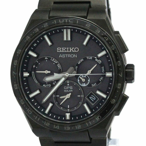 SEIKO Astron 鈦陶瓷 GPS 太陽能男錶 SBXC147(5X53-0BR0)