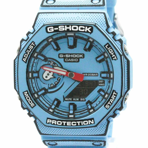 CASIO G-Shock 漫畫石英男士手錶 GA-2100MNG-2AJR（未使用）
