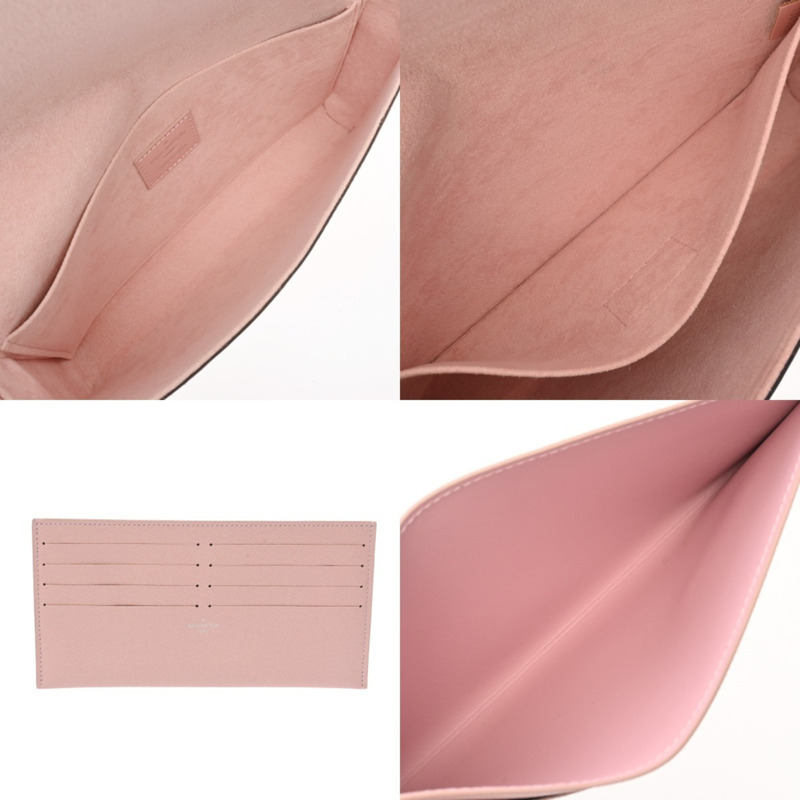 LOUIS VUITTON Epi Pochette Felicie Rose Ballerine M62467 女士皮革單肩包 A-9
