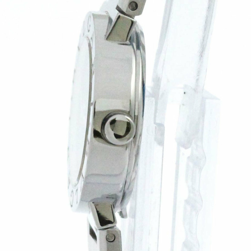 BVLGARI BVLGARI-BVLGARI 鋼石英女錶 BB23SS 拋光-3