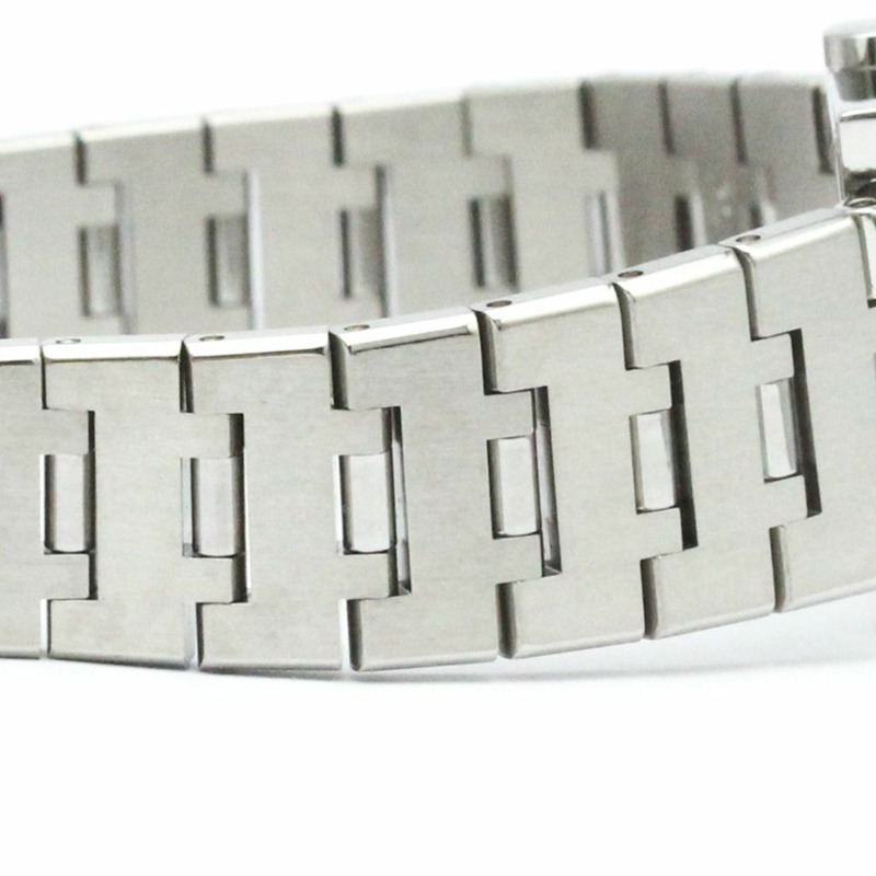 BVLGARI Quadrato 不鏽鋼石英女士手錶 SQ22SSS 拋光-6