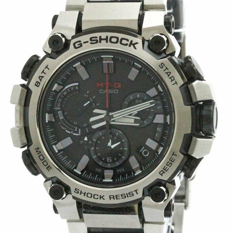卡西歐 G-Shock MT-G 不鏽鋼太陽能男式手錶 MTG-B3000-1AJF（從未使用）