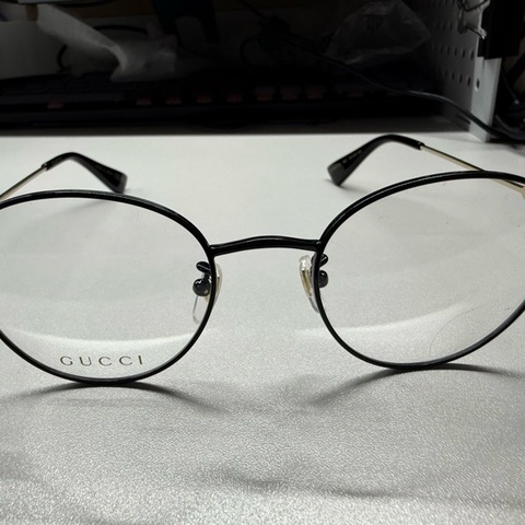 全新Gucci 金屬框眼鏡