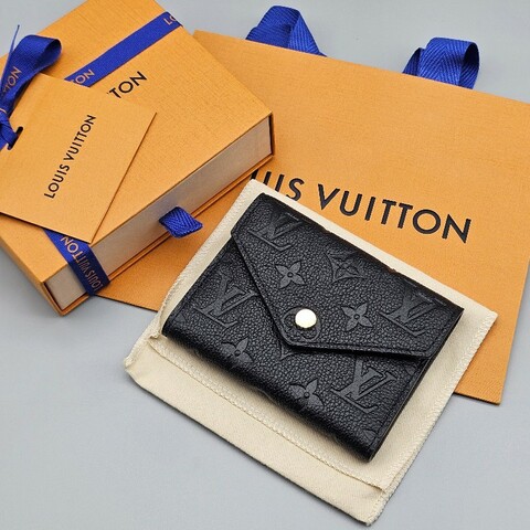 LV Victorine 錢包 M64060 牛皮 短夾 皮夾 Monogram Empreinte