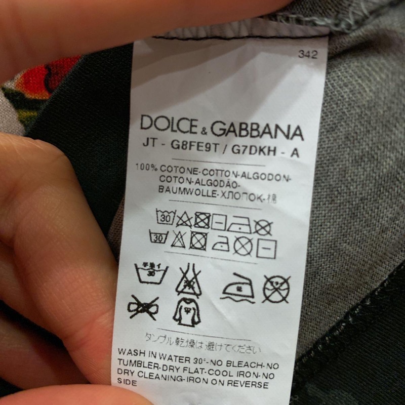 Dolce&Gabbana正品40 15 3/4號-拆標但未穿過-原價快兩萬-2