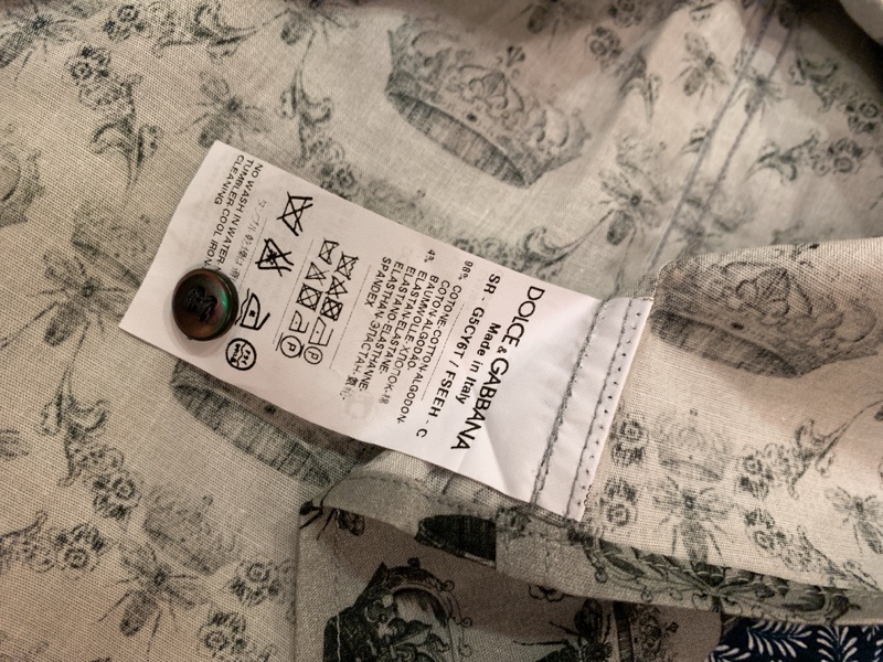 Dolce&Gabbana正品40 15 3/4號-拆標但未穿過-原價快兩萬-9