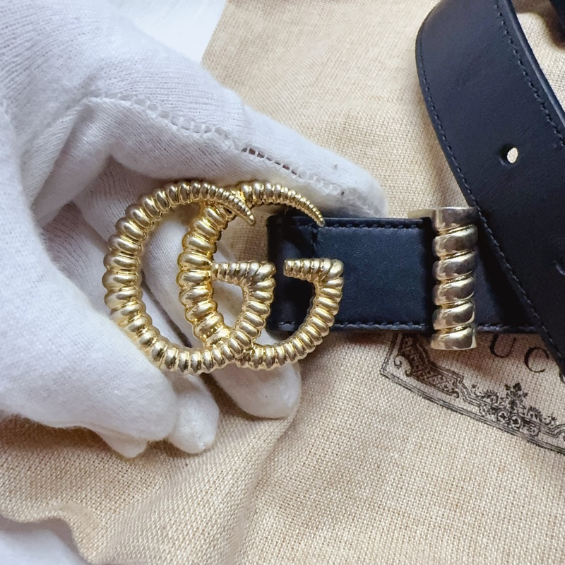 二手正品GUCCI GG Marmont薄款皮革皮帶105公分 Gucci皮帶 Gucci配件 Gucci腰帶-12