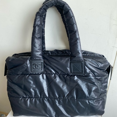 Chanel 黑色羽絨包 太空包