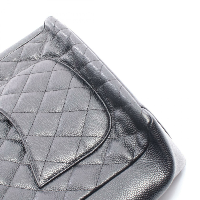 CHANEL Matelasse PST 單肩托特包 A50994 皮革 黑色 二手 女款 GHW CC-8