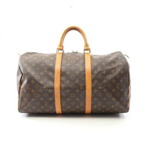 路易威登 Keepall 50 旅行行李袋 M41426 字母帆布 二手 LV