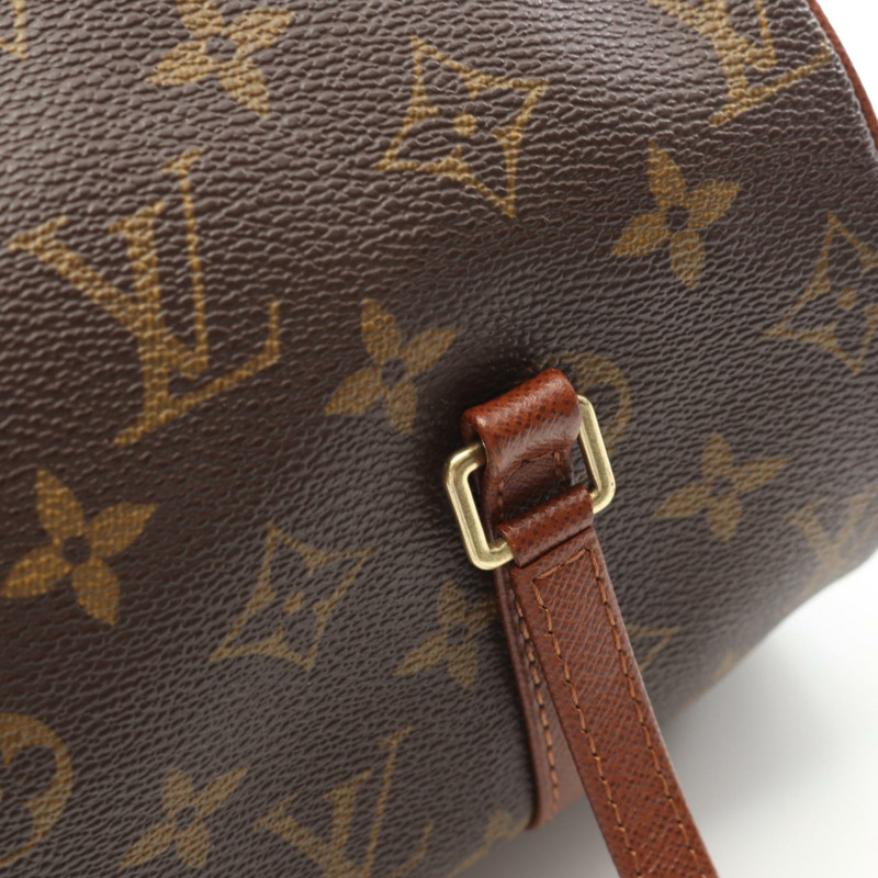 LOUIS VUITTON Papillon PM 26 手提包舊款 M51366 字母帆布二手 LV-5