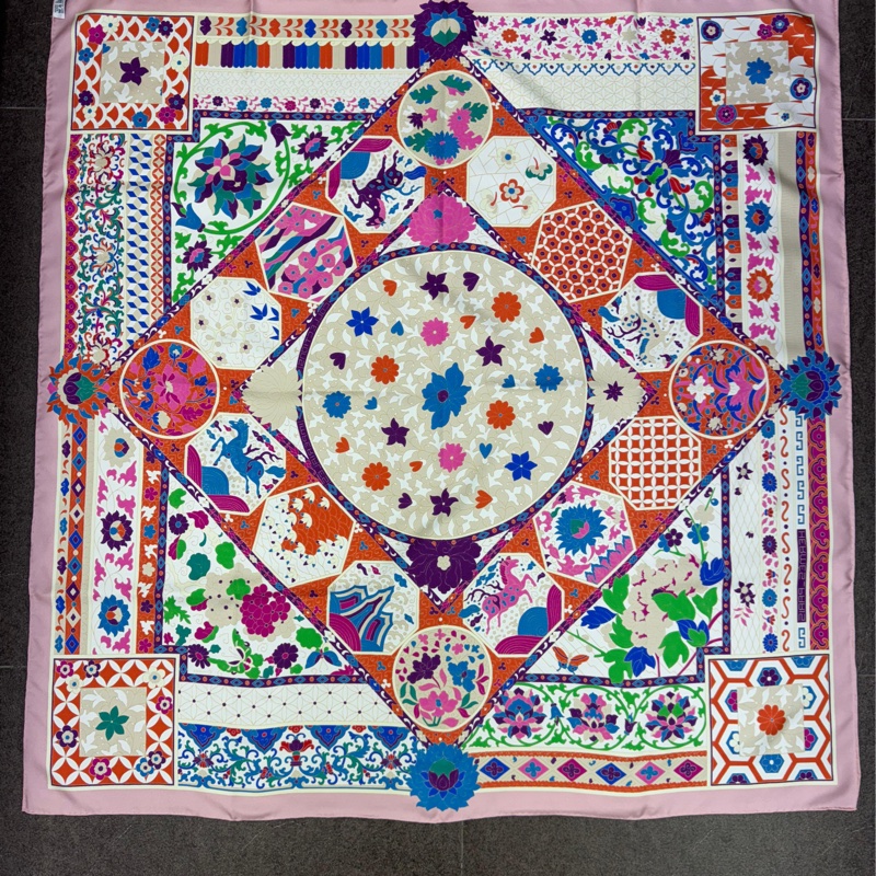 hermes 90x90 cm 絲巾-1