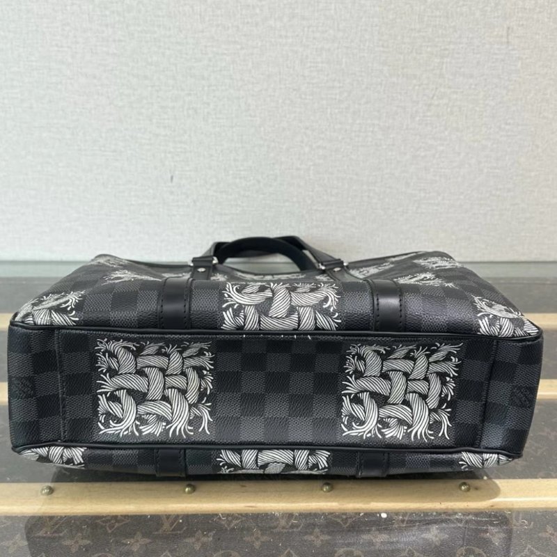 LV 伊勢丹限定藤原浩繩結手提包 35*32*9 98新-3