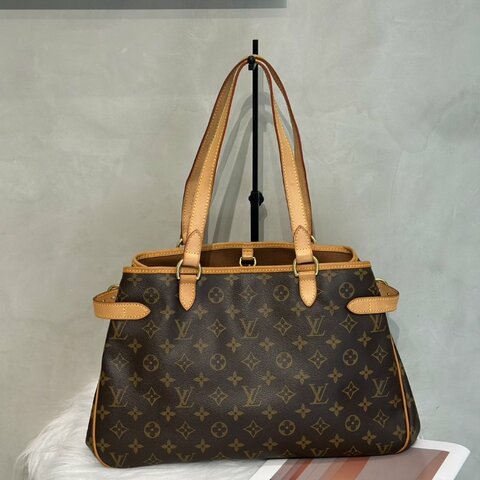 LOUIS VUITTON 老花南瓜包 - 大號