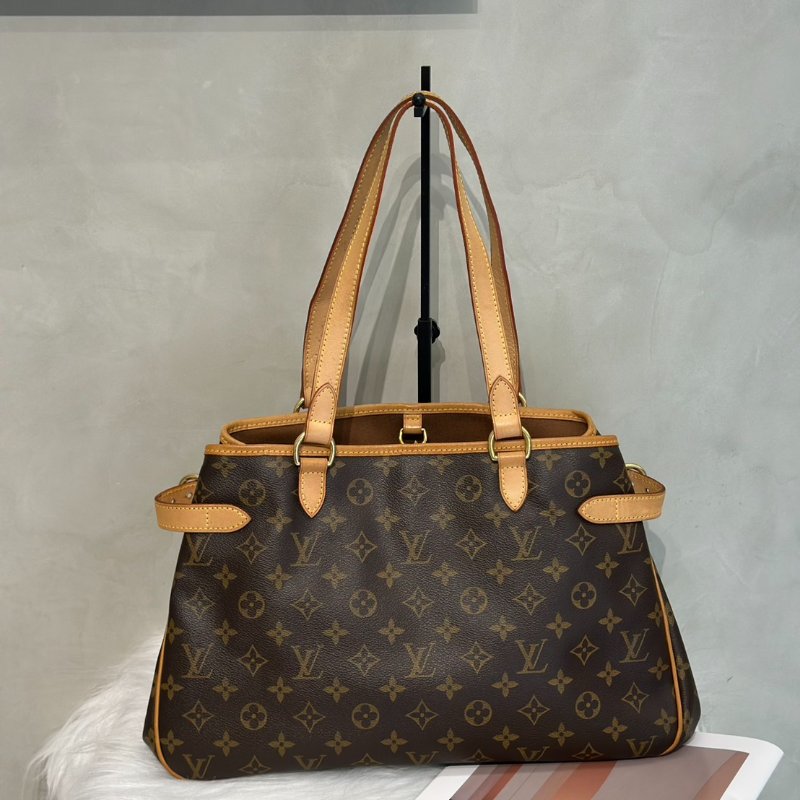 LOUIS VUITTON 老花南瓜包 - 大號-0