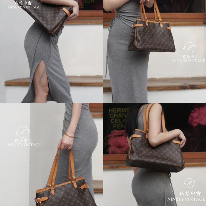 LOUIS VUITTON 老花南瓜包 - 大號-8