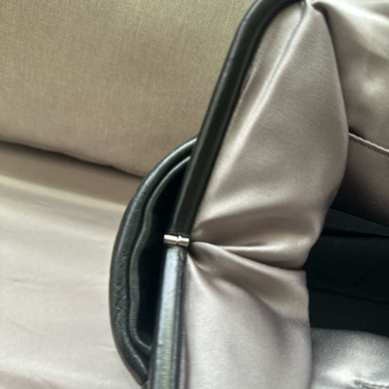 Chanel 香奈兒黑色托特包/泡芙包/機場包/鍊條包/vintage-22