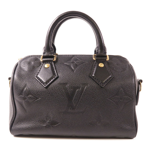LOUIS VUITTON Monogram Empreinte Speedy Bandouliere 20金扣手挽袋