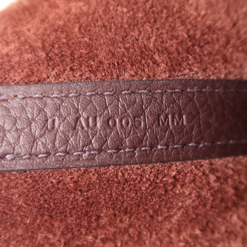 HERMES Clemence皮革Picotin MM金扣手挽袋Rouge Sellier-12