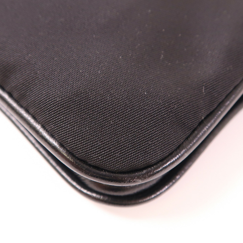 PRADA 尼龍Shoulder Bag金扣肩背袋-7