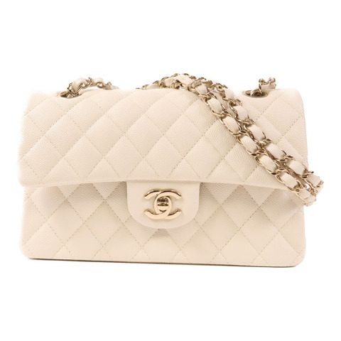 CHANEL 牛皮皮革Classic 23金扣鏈帶肩背袋