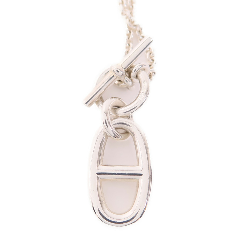 HERMES 925純銀Chaine d'ancre Enchainee項鍊-6