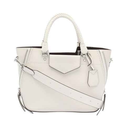 Michael Kors Blakely 手提包 30S8SZLM6L 皮革 白色 二手 女士