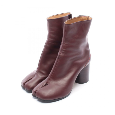 Maison Margiela TABI 短靴 皮革 波爾多 二手 女士