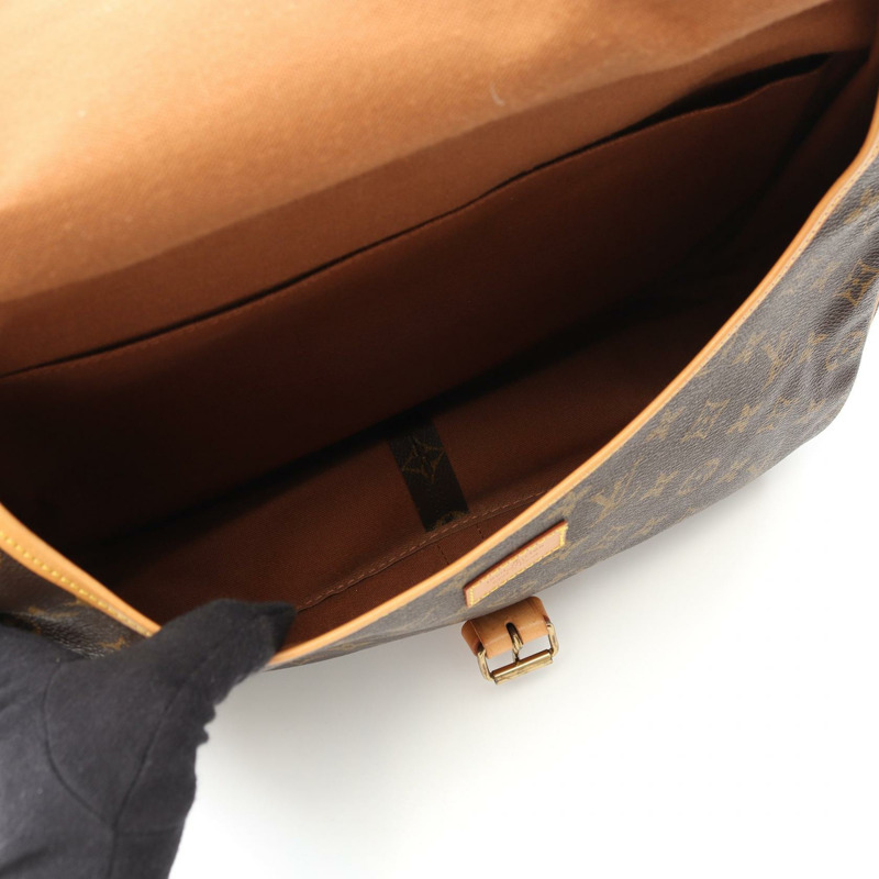 LOUIS VUITTON Samuel 35 斜背包 M42254 字母帆布 二手 LV-2
