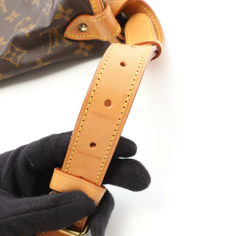 LOUIS VUITTON Samuel 35 斜背包 M42254 字母帆布 二手 LV-7