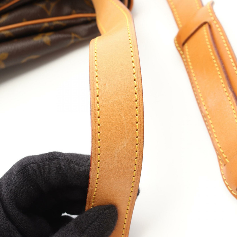 LOUIS VUITTON Samuel 35 斜背包 M42254 字母帆布 二手 LV-9