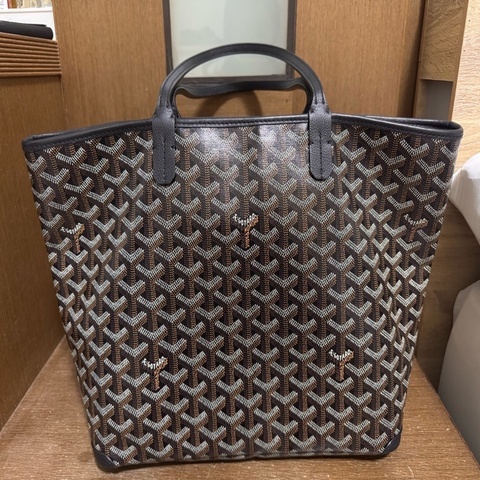 GOYARO高雅德Artois 小號 黑PM拉鏈托特包
