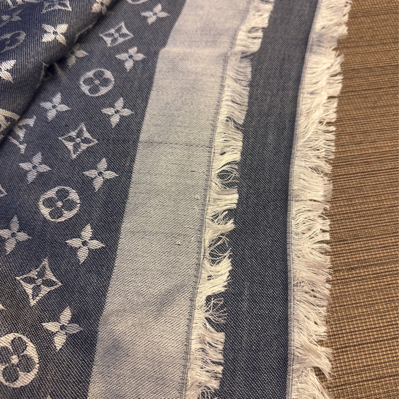 LV Monogram Denim 披肩-3