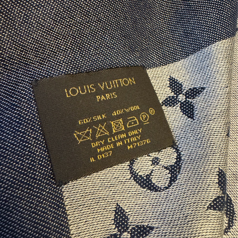 LV Monogram Denim 披肩-5