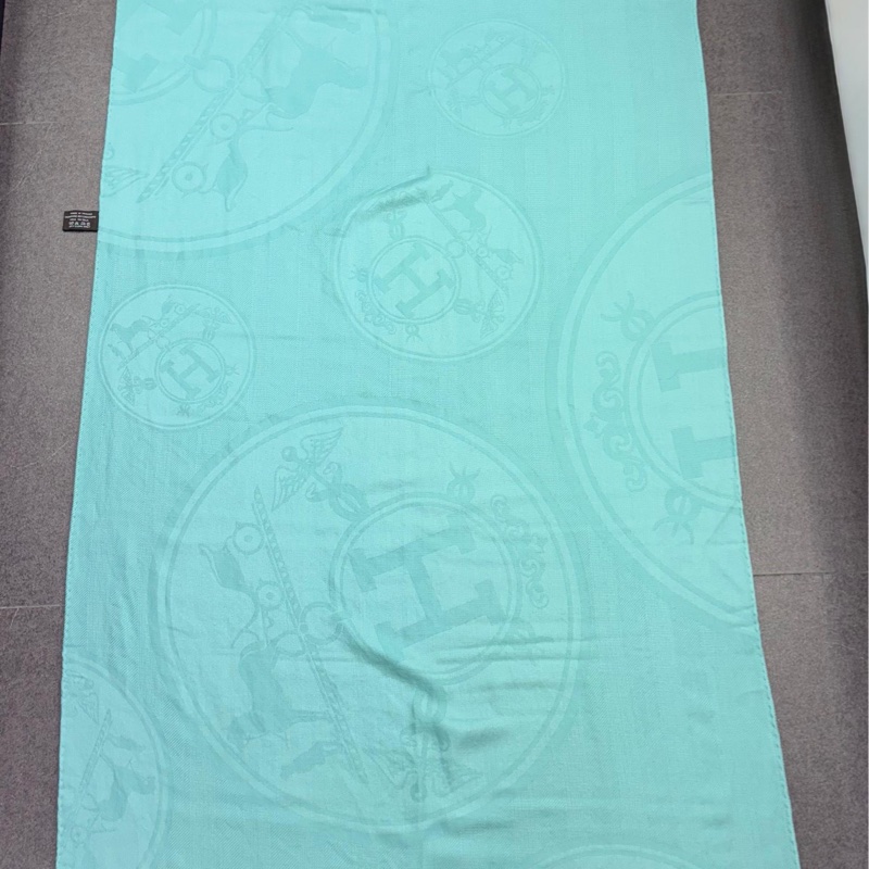 hermes Matière85% cachemire, 15% soie長圍巾-0