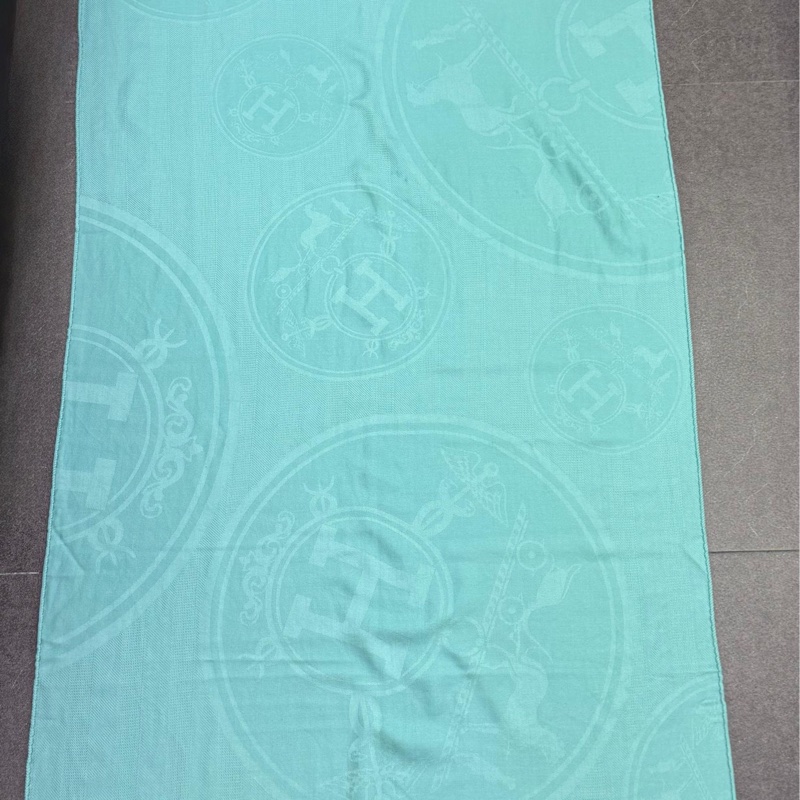 hermes Matière85% cachemire, 15% soie長圍巾-1