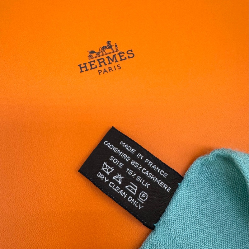 hermes Matière85% cachemire, 15% soie長圍巾-2