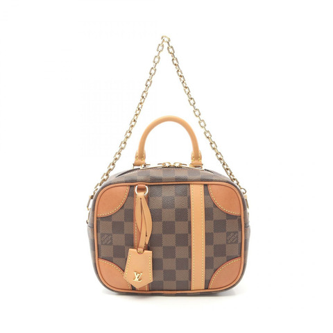 路易威登 Valisette Souple BB 2way 手提包 N50065 Damier 帆布 Ebene 二手
