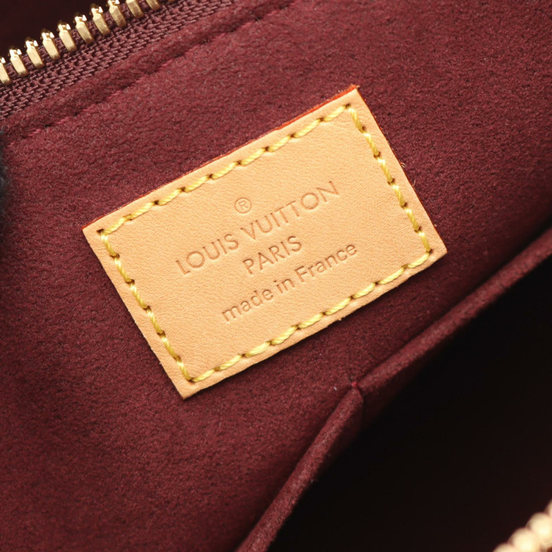 LOUIS VUITTON Soufflot 中型單肩包 M44816 字母帆布 二手 LV-3