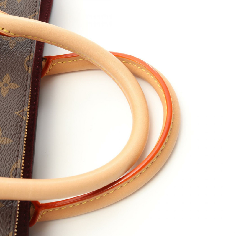 LOUIS VUITTON Soufflot 中型單肩包 M44816 字母帆布 二手 LV-4