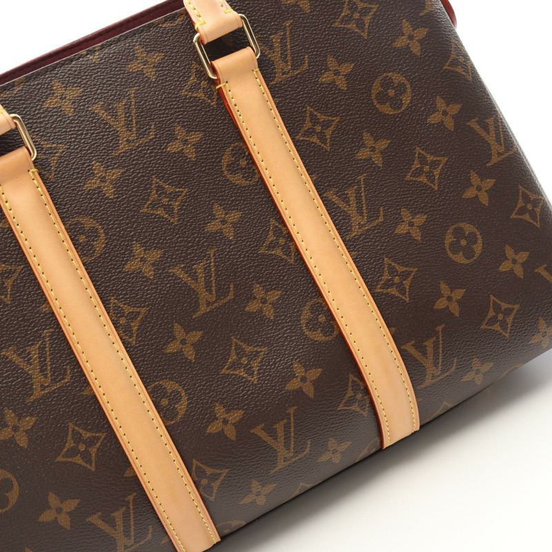 LOUIS VUITTON Soufflot 中型單肩包 M44816 字母帆布 二手 LV-5
