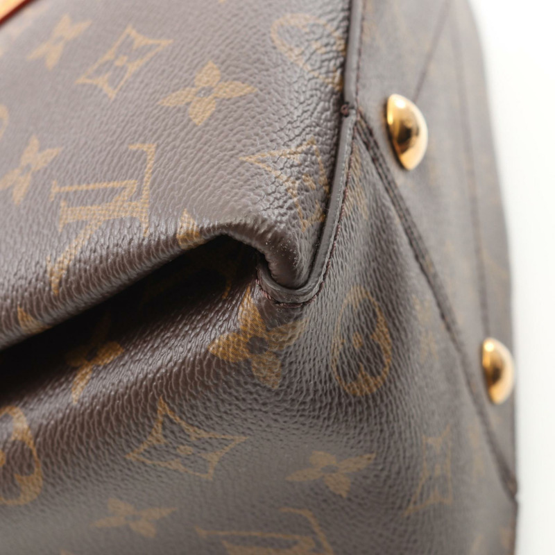 LOUIS VUITTON Soufflot 中型單肩包 M44816 字母帆布 二手 LV-6