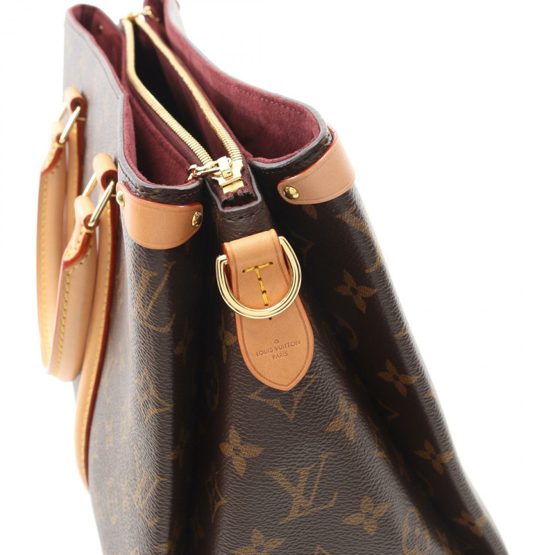 LOUIS VUITTON Soufflot 中型單肩包 M44816 字母帆布 二手 LV-7