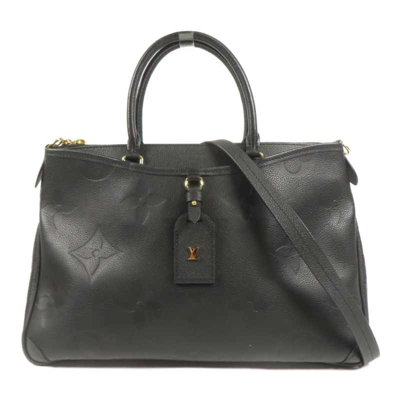 LOUIS VUITTON Monogram Empreinte Trianon金扣手挽肩背兩用袋-0