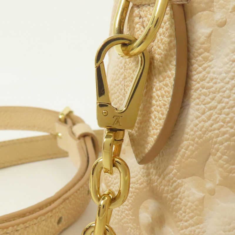 LOUIS VUITTON Monogram Empreinte Speedy Bandouliere金扣手挽肩背兩用袋-7