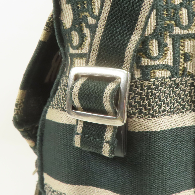 Dior 帆布Medium Diorcamp Bag銀扣肩背袋-7