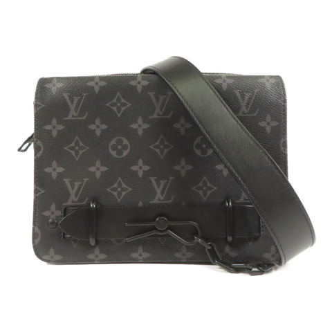 LOUIS VUITTON Monogram Eclipse Steamer肩背袋